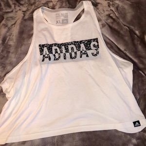 Adidas cropped tank